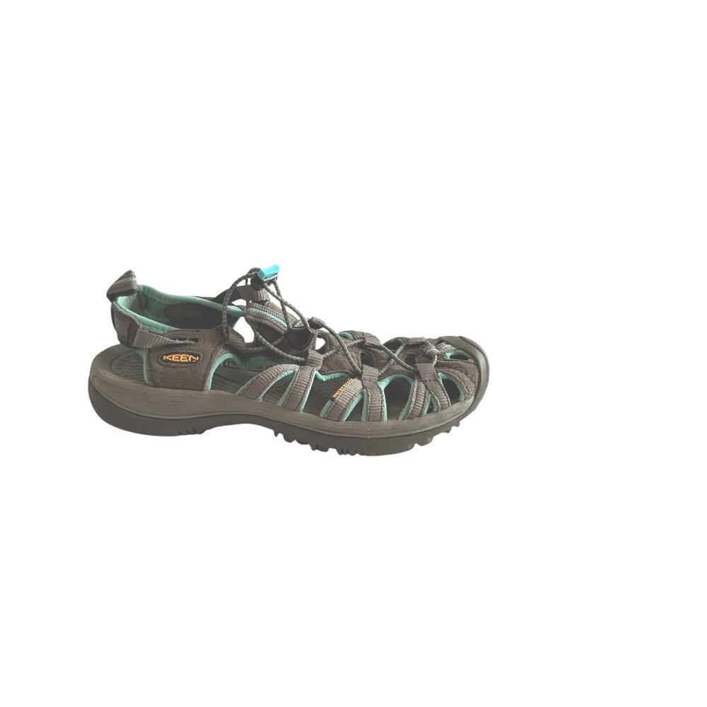Keen Women’s Whisper Sport Outdoor Sandal Size 8 Medium Gray Peacock Green